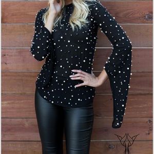 Pearls blouse